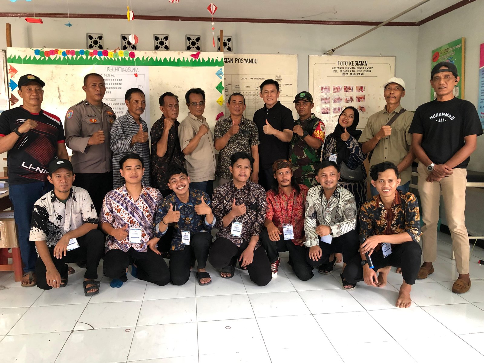 Warga RW 12 Gebang Raya Tangerang Kompak, Pemilihan Ketua Berlangsung Jujur dan Transparan