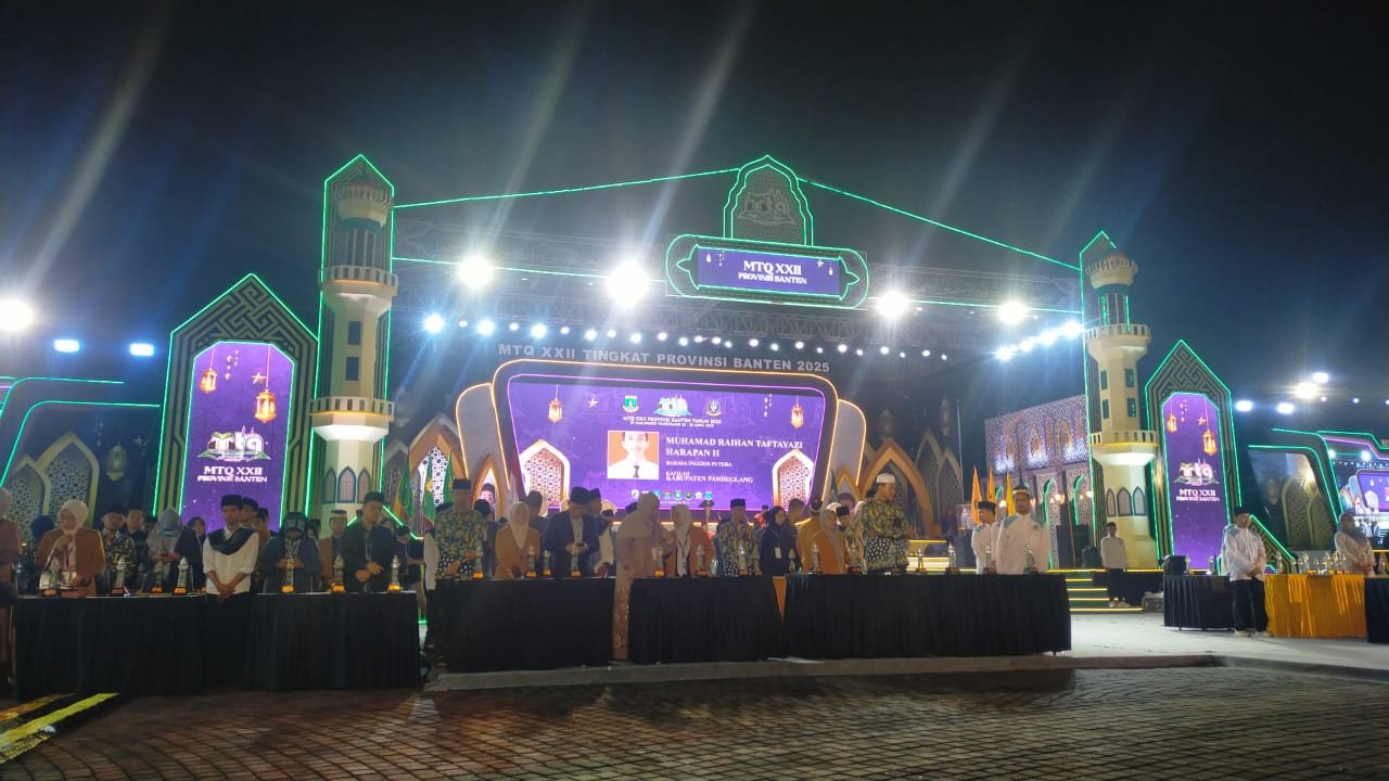 Kabupaten Tangerang Pertahankan Gelar Juara Umum MTQ XXII Tingkat Provinsi Banten