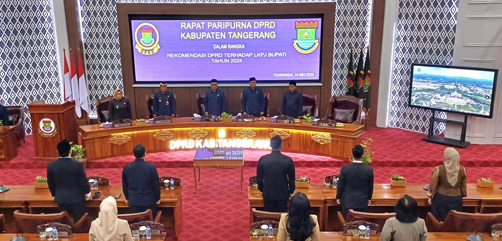 LKPJ 2024 Bupati Tangerang: Angka Kemiskinan dan Pengangguran Masih Turun Tipis