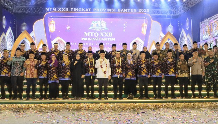 MTQ XXII 2025 Banten Resmi Dibuka, Kabupaten Tangerang Opitimis Juara Umum
